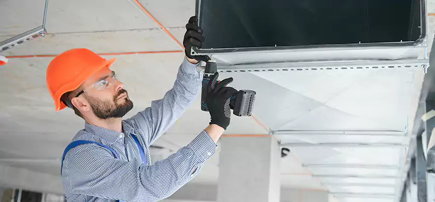 Roof Cap & Exterior Hood Lint Buildup Removal – Pekin